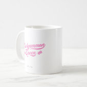 Mug Scripts de jacquet Queen rose (Devant gauche)