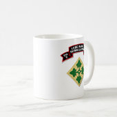 Mug Scroll de SSI - E Co 58e infanterie (Ranger) (Devant droit)