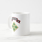 Mug Scroll de SSI - E Co 58e infanterie (Ranger) (Devant gauche)