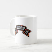 Mug Scroll SSI - B Co 75th Infantry (Ranger) (Devant gauche)