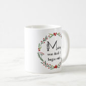 Mug Scrooge Jacob Marley Dickens Un Carol De Noël (Devant droit)