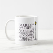 Mug Scrooge Marley Personnalisé Charles Dickens (Gauche)