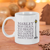 Mug Scrooge Marley Personnalisé Charles Dickens