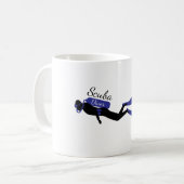 Mug Scuba Diver (Devant gauche)