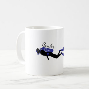 Mug Scuba Diver