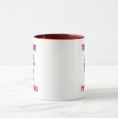 Mug Scull de barbe | Motorcycle | Faites-moi confiance (Centre)