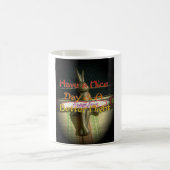 Mug Sculpture de lapin de bronze avec citations inspir (Centre)