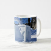Mug Sculpture de neige, Québec, Canada (Devant droit)