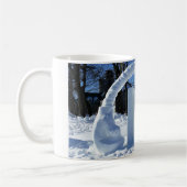 Mug Sculpture de neige, Québec, Canada (Gauche)