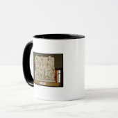 Mug Sculpture votive d'une divinité triple de mère (Devant gauche)