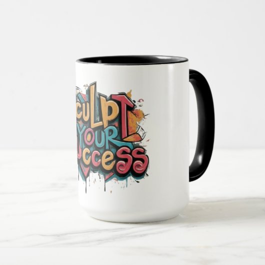 Mug Sculter votre succès (Devant droit)