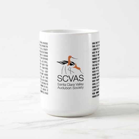 Mug SCVAS : Deux aspects de la conversation (Centre)