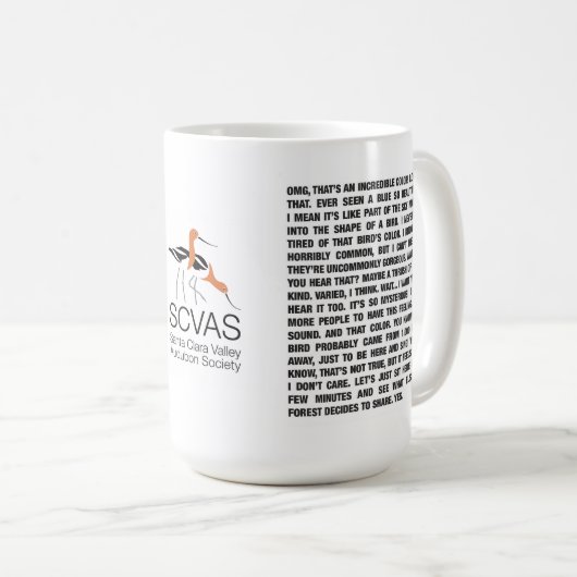 Mug SCVAS : Deux aspects de la conversation (Devant droit)