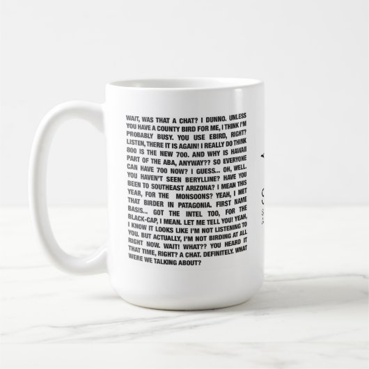 Mug SCVAS : Deux aspects de la conversation (Gauche)
