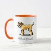 Mug SCWT Wheaten Terrier Lover Personnalisé (Gauche)