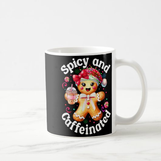 Mug Scy And Caffeinated Coffee Cute Gingerbread Christ (Droite)