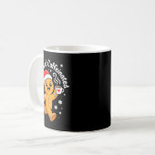 Mug Scy And Caffeinated Shirt Men Women Gingerbread Ch (Devant gauche)