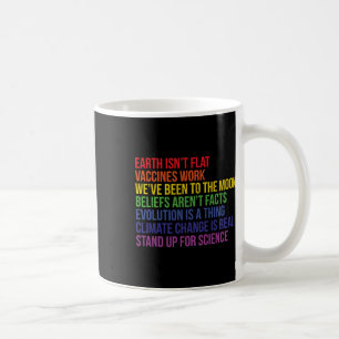 Mug Se battre pour la science La vraie Terre n'est pas