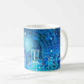 Mug Se connecter au monde (Devant droit)