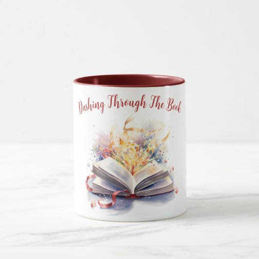 Mug Se précipiter dans le livre (Centre)