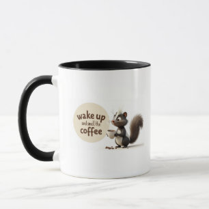 Mug se réveiller et sentir le café