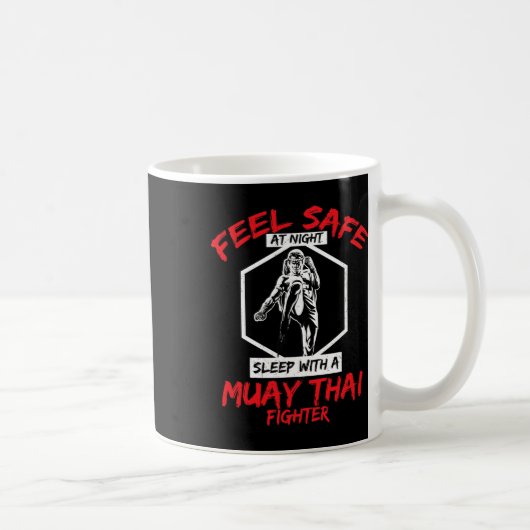 Mug Se sentir en sécurité avec un kickboxing de combat (Droite)