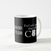 Mug Se sentir en sécurité ce soir ! (Devant droit)