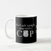 Mug Se sentir en sécurité ce soir ! (Gauche)