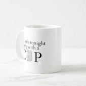 Mug Se sentir en sécurité ce soir ! (Devant gauche)