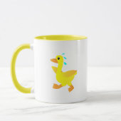 Mug Se sentir un peu humour de canard Quackers (Gauche)
