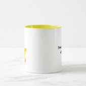 Mug Se sentir un peu humour de canard Quackers (Centre)