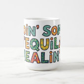 Mug Se soigner avec de la tequila (Centre)