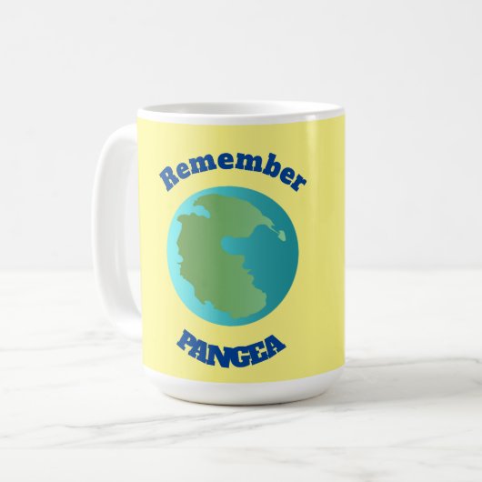 Mug se souvenir de la Pangée (Devant gauche)