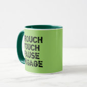 Mug Se tapissent la pause de contact engagent le tee - (Devant gauche)