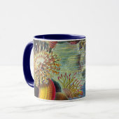 Mug Sea Anemones, Vintage Actiniae by Ernst Haeckel (Devant gauche)