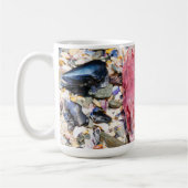 Mug Sea Shells Jellyfish Ocean Beach Vue (Gauche)
