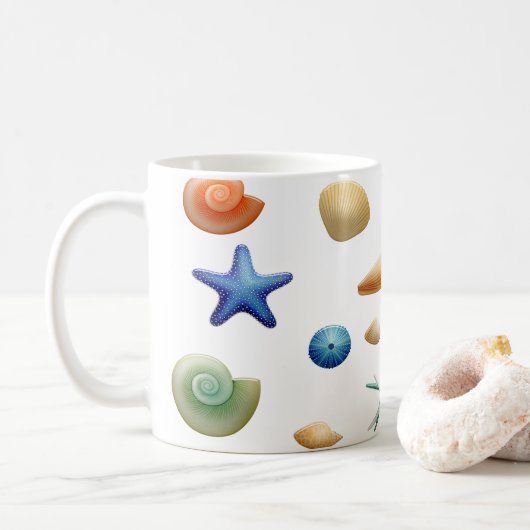 Mug Sea Shore (Avec donut)