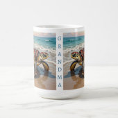 Mug Sea Turtle and Baby Illustration | Personalized (Centre)