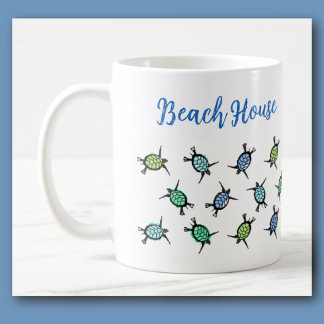 Mug Sea Turtle Beach House