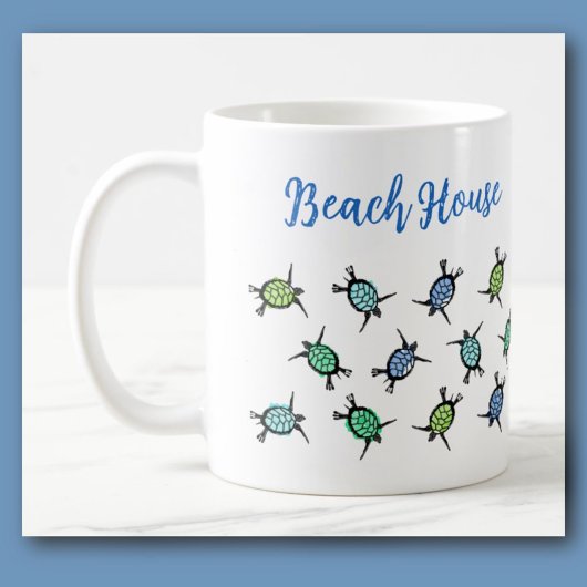 Mug Sea Turtle Beach House