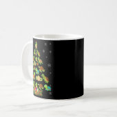 Mug Sea Turtle Christmas Tree Matching Family Xmas Tre (Devant gauche)