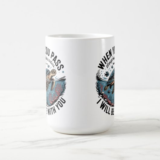 Mug Sea Turtle Ocean Christian (Centre)