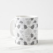 Mug Sea Turtle Ocean Motif Gris Art (Devant gauche)