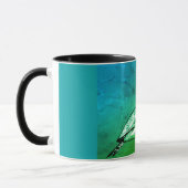 Mug Sea Turtle Spirit Animal Art original (Gauche)