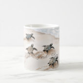 Mug  Sea Turtles Sand Sun Beach (Centre)