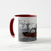 Mug Seabrooke, bateau de crabe dans le port (Devant gauche)