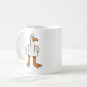 MUG SEAGULEMENT AVEC CORPS DOIGT MOYEN (Devant gauche)