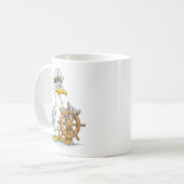 Mug Seagull Comic Ship Captain (Devant gauche)