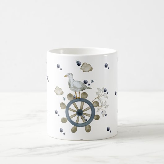 Mug Seagull Frappe Un Voyage (Centre)