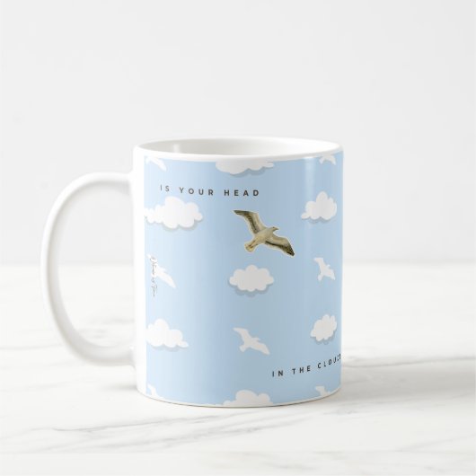 Mug Seagull in the clounds (Gauche)